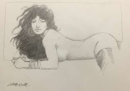 Liberatore, Tanino - 1 Original drawing - Pin Up - 2023 | Catawiki