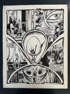 Dedecker, Guy - 1 Original page - Curiosity Magazine #9 - L’Oeuf des Dieux - 1974 | Catawiki