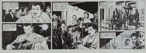 Ferrandez Jacques - 1 Original page - Nostalgia in Time Square | Catawiki