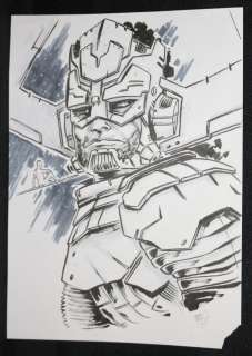 Ben Bishop - Galactus with Silver Surfer Commission - 2015 Signed