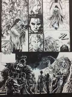 Pontet, Cyril - 1 Original page - Chroniques de la Lune Noire T14 - La Fin des Temps - 2008 | Catawiki