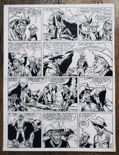 Jijé - 1 Original page - Jerry Spring T19 - Les Vengeurs du Sonora - 1965 | Catawiki
