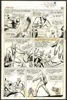 Carl Burgos - TALES TO ASTONISH (1959-68) #64 Interior Page | ComicConnect