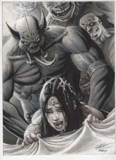 Gambedotti, Atilio - 1 Original drawing - Love and monsters - Princesa, princesa... - 2024 | Catawiki