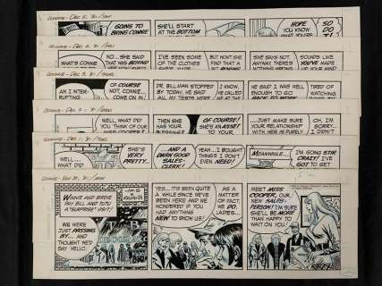 Winnie Winkle Dailies. Lot of Six. | Weiss Auctions
