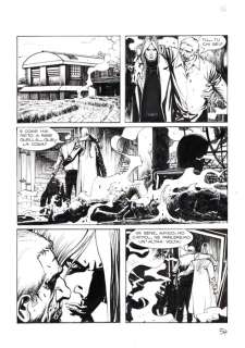 Mari, Nicola - 1 Original page - Dylan Dog Speciale #23 - "L’angelo caduto" - 2009 | Catawiki