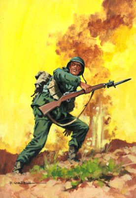 Rafael Cortiella | Original cover: War – Combate: O todo o nada – Cortiella | Origin Of Comics