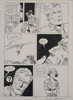 Alessandrini, Giancarlo - 1 Original page - Martin Mystère - n. 1 "Gli Uomini in Nero" - 1982 | Catawiki