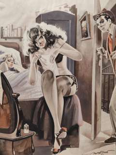 Guarguaglini, Marino - 1 Original colour drawing - Triangolo Inaspettato - 1948 | Catawiki