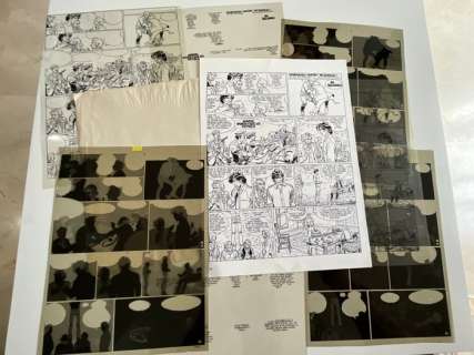 Giraud, Jean - 8 Film d’impression - Blueberry T21 - La Dernière carte - films/ cellos d impression page 74 - 1983 | Catawiki