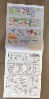 Devos, Jacques - 1 Original colour drawing - Génial Olivier et Monsieur Rectitude | Catawiki