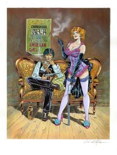 Formosa, Gil - 1 Original colour drawing - Blueberry & Chihuahua Pearl | Catawiki