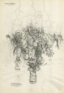 Gimenez, Juan - 1 Couverture préliminaire originale - Zombies - 1979 | Catawiki