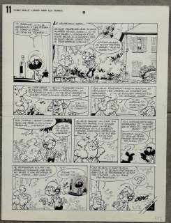 Seron, Pierre - 1 Original page - Les Petits Hommes T33 - page 11 - 20 mille Lieues sous les Terres - 1995 | Catawiki