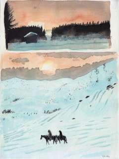 Alba, Tyto - 1 Original colour page - Dos Espíritus - 2013 | Catawiki