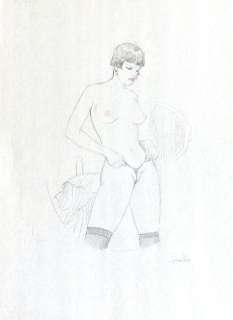 Frollo, Leone - 1 Original colour drawing - Pin Up | Catawiki