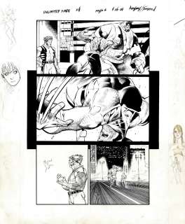 Tim Townsend Travel Foreman - X-Men Unlimited #4 P 6 (Sold Live on ‘Dueling Dealers of Comic Art #136 Podcast on 10-4-2023 Watch It Here!