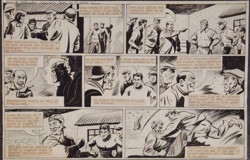 Pellos, René - 1 Original page - Chouchou, roi de la petite reine - (années 1950) | Catawiki