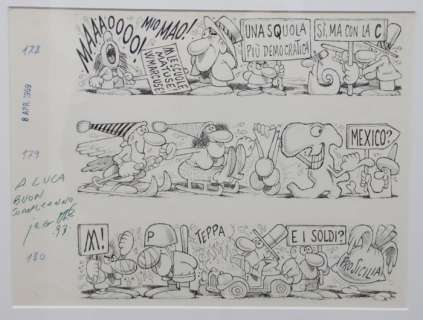 Jacovitti, Benito - 1 Original drawing - DiarioVitt - 1969 | Catawiki