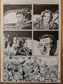 Russo, Fabrizio - 3 Original page - Dampyr - Il codice Ferrucci - 2021 | Catawiki