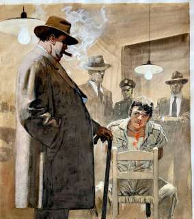 Di Gennaro, Aldo - 1 Original colour drawing - Almanacco del Giallo | Catawiki