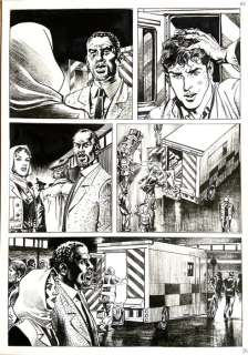 Bigliardo, Daniele - 1 Original page - Dylan Dog - n. 371 "Arriva il Dampyr" | Catawiki