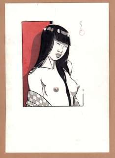 Michetz, Marc - 1 Original colour drawing - Erotique | Catawiki