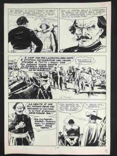 Ticci, Nizzi - 1 Original page - Tex - Le Colline del Vento - 1990 | Catawiki