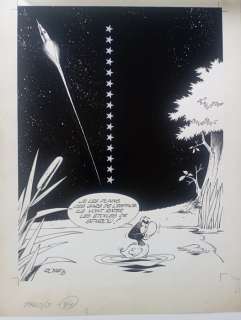 Roque, Carlos - 1 Original colour drawing - Spirou (magazine) - Wladimyr, Canard - 1973 | Catawiki