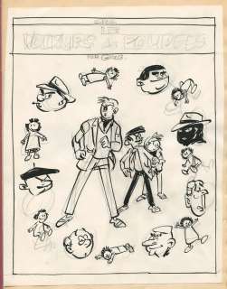 Greg | Rock Derby, illustration Ã  l’encre de Chine et… | Millon