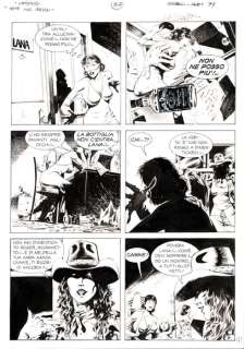 Dotti, Maurizio - 5 Original page - Dampyr #15 - "Nato nella palude" - 2001 | Catawiki