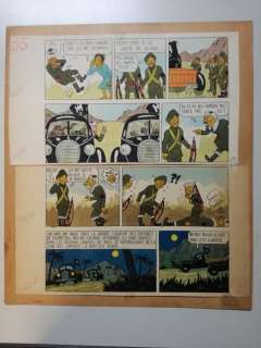 Marc Ratal - 1 Original page - Les aventures de Puck, reporter - Vers Kaboul - 1947 | Catawiki
