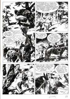 Ticci, Giovanni - 1 Original page - Tex | Catawiki