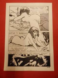Manara, Milo - 1 Original page - Genius #10 - Belle in gabbia - 1970 | Catawiki