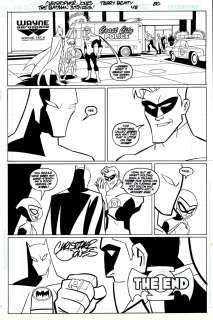 Christopher Jones, Terry Beatty | Batman Strikes #48 P 20 (Batman, Robin, & Green Lantern Throughout!) 2008 | Romitaman
