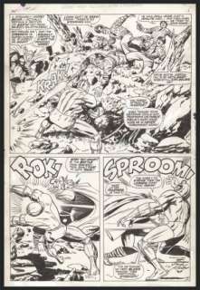 Kirby, Jack - THOR (1966-96; 2009-11) #140 Half Splash | ComicConnect