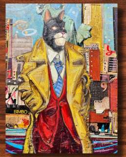 Max Pedreira - 1 Œuvre originale - Tribute to Blacksad – Hand Signed | Catawiki