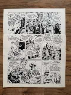 Parras, Antonio - 1 Original page - Les inoxydables - Planche originale - Chang-Hai Luxury - 1985 | Catawiki