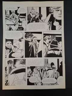 Micheluzzi, Attilio - 1 Original page - Johnny Focus: Waldheim Story | Catawiki