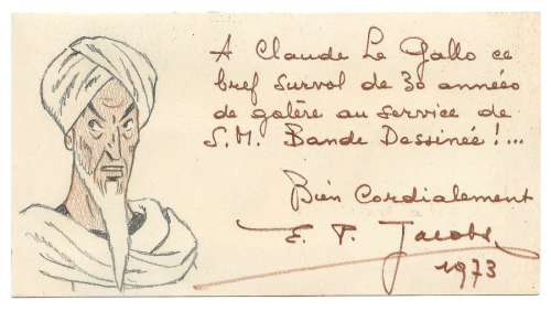 Jacobs | Blake et Mortimer, illustration Ã  la mine de… | Millon