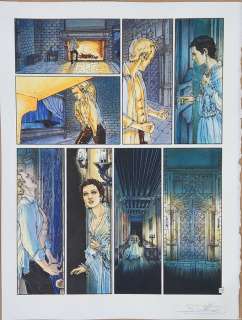 Tillier, Béatrice - 1 Original colour page - Le Bois des vierges T3 - Épousailles - 2013 | Catawiki