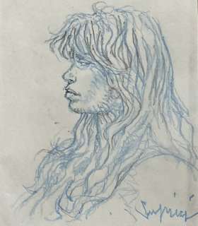 Serpieri, Eleuteri Paolo - 1 Pencil drawing - Druuna | Catawiki