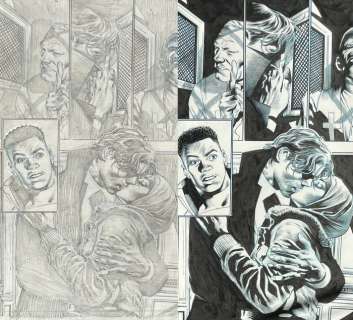 Barrows - Ferreira - 2 Original page - Black Adam - #11 - 2023 | Catawiki