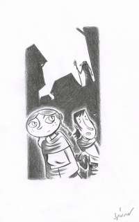 Spiessert (Rudy) - Lot 211 - Ingmar, illustration Ã  l‘encre de Chine et mine…