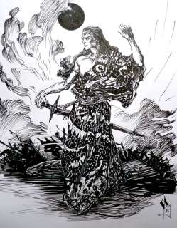 Pontet, Cyril - 1 Original drawing - Chroniques de la Lune Noire - L’empereur Wismerhill (seconde version) - 2025 | Catawiki