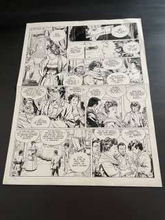 Wilson, Colin - 1 Original page - La jeunesse de Blueberry - Trois hommes pour Atlanta - 1992