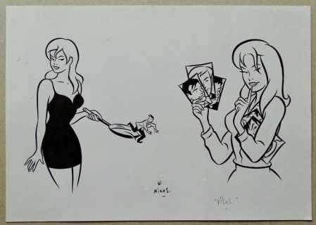 Minus, Walter - 1 Original drawing - Vital | Catawiki