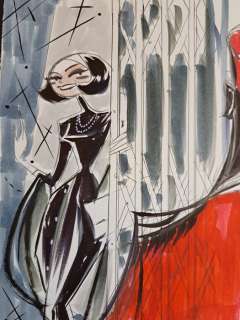 Lapone, Antonio - 1 Original drawing - Serata di Gala | Catawiki