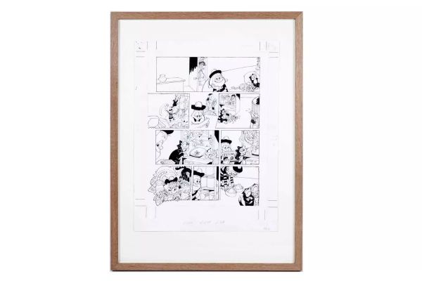 Lot 2 - Minnie the Minx original Beano Comic artwork