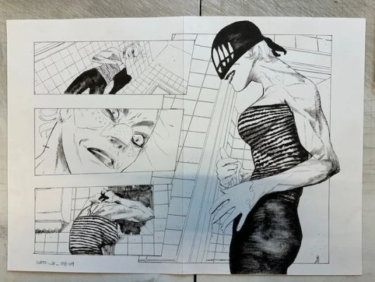 SOMETHING IS KILLING THE CHILDREN #31 PAGES 8 & 9 WERTHER DELL‘EDERA ORIGINAL ART